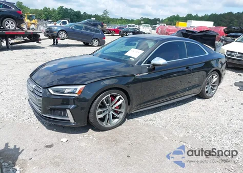 2018 Audi S5 3.0T Premium Plus из США, поврежденный, VIN WAUR4AF56JA117546
